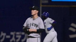 【巨人】３連勝ならず再び勝率５割に　好投の先発則本昂大「確実な投げミス」サノーの一発悔やむ