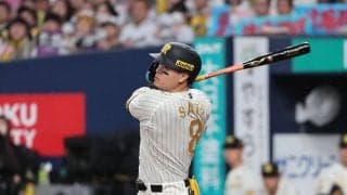 【阪神】佐藤輝明また初回Ｖ二塁打　技術詰まった一撃で投手お手上げ「早めに伊原援護したかった」