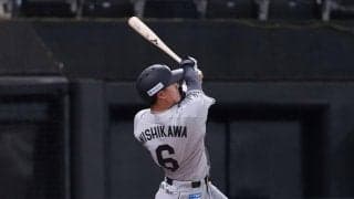 【ロッテ】西川史礁マルチ「アウトも感触良かった」山口航輝は初安打「打たないと生き残れない」