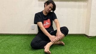 キッズトレーニング③ 足部の痛みを改善！かかとの柔軟性を高める