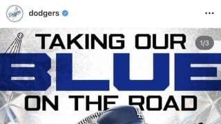 球団史上初！ドジャースがビジターでもブルーユニ着用へ　今季のビジターユニホームデザイン発表