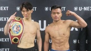 【ボクシング】アジア王者豊嶋亮太「良い内容にしていくのは必然」４日の初防衛戦を前に前日計量