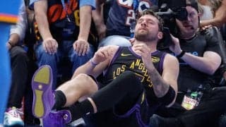【NBA】ドンチッチ、ハムストリングを痛めて退場……MVPレースに暗雲、受賞資格の「出場65試合以上」に届かない可能性も