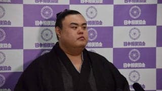元幕内の英乃海、不動産営業マンに　宅建の資格取得にも意欲　「成功する」親方太鼓判　引退会見