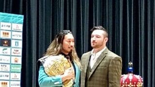 【新日本】辻陽太、挑戦者の挑発を「若いっていいですね」と流し「誰より覚悟できているのが俺」