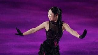 【フィギュア】17歳中井亜美、黒衣装で舞う　演目前には「リンクのアイドル」と紹介も