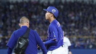 【中日】井上監督、岡林勇希はハムストリングを痛め病院へ　けん制の帰塁時に異変訴える