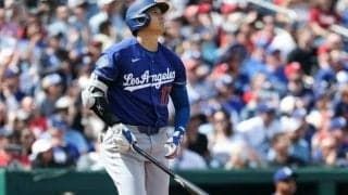 ドジャース大谷翔平が今季1号　右翼へ同点3ラン、開幕から7試合目