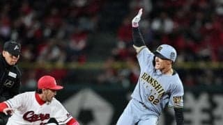 阪神・福島圭音　プロ初安打記念球は「お母さんに渡します」　開幕直後に支配下→抜てき初先発に応えた　