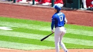 中継ブースから見た大谷翔平の1号　204勝OBが驚愕した“動き”「打席を離れる前に…」