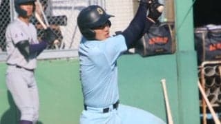 近江の強肩捕手が世代屈指の右腕から2安打とアピールに成功！左翼守備にも挑戦【U-18候補合宿】