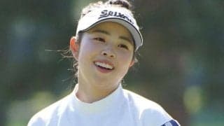 山下美夢有が痛いトリプルボギー　１７番パー３で池ポチャ　アプローチに２度失敗し５オン１パット　首位と６打差４位に後退