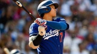 「これを待ってたんだよ！」開幕から28打席目…“ショー・ボム”特有の快音　大谷翔平、待望の今季1号アーチに米記者も興奮