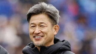 【福島】カズ、６試合連続でベンチ入り　出場ならＪリーグ最年長記録を59歳１カ月９日に更新