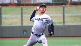 昨秋Ｖ京産大・プロ志望の野原元気が６回４失点　２桁安打で連覇へ好発進