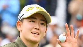 岩井明愛がイーグルなどで27位→７位浮上「伸ばすことができて良かった」　米女子第２Ｒ