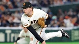 【巨人】ハワードにアクシデント…送球動作の際に左膝から崩れ落ち、そのまま降板