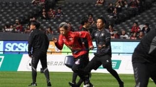 【Ｊ３福島】カズ、Ｊ最年長出場記録更新ならずも５試合ぶり勝利に笑顔「上のカテゴリーのチームに勝てたので自信に」「コンサドーレのゴール裏のサポーターも大きな拍手くれた」