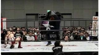 【スターダム】岡田社長がフキゲンです★をまさかのブレーンバスター→鹿島沙希が電光石火で勝利