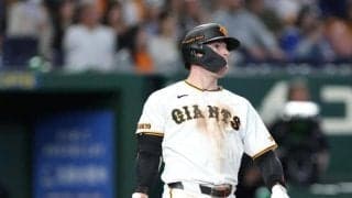 巨人が打線改造に大成功！１番起用の浦田が３安打猛打賞の大暴れ→２番・キャベッジも２ラン　中盤までに１３安打８得点で３点差をひっくり返す