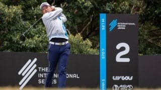 今平周吾、日本開催のアジアンツアーVへ首位浮上「タフな一日だった」