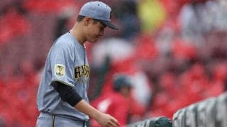 【阪神】大竹耕太郎４回に２失点　２-３と逆転されたあとの５回裏、降雨が激しくなりゲーム中断