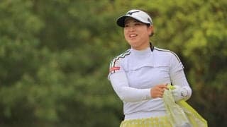 「下半身をグッと踏ん張ること」 ショット充実の仲村果乃に2勝目チャンス