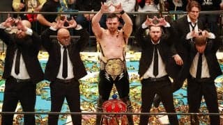 【新日本】カラム・ニューマンが辻陽太倒し史上最年少23歳７カ月戴冠「俺が新日本のトップだ」