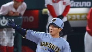 【阪神】木浪聖也、劇的今季１号２ラン「フェンス直撃と思って全力で走ってました。救われたな」
