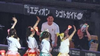 超ときめき♡宣伝部　「清宮フレンズ」と久々再会で笑顔のショット「セレモニアルピッチもファイターズもライブも超最強な１日」