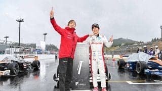 【スーパーフォーミュラ】雨や事故の影響で再三の中断も太田格之進が開幕戦を制す