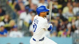 ドジャースに激震　ベッツが右腰痛で１回裏の守備から負傷交代、離脱となれば大きな痛手