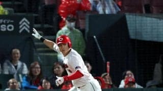 プロ初本塁打の広島・佐々木　少年時代の憧れは中日の２冠王助っ人　突然届いた訃報に英語で「僕の永遠のヒーロー」