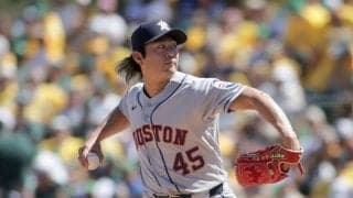 今井達也がメジャー初勝利　6回途中無失点9Kの奪三振ショー…86億円契約を“証明”