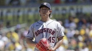 アストロズ今井達也、メジャー初勝利！　６回途中まで3安打無失点　９奪三振と好投