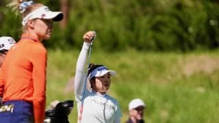 「とるところはとれた」山下美夢有が4打差3位で最終日へ 畑岡奈紗8位 原英莉花が69で9位浮上