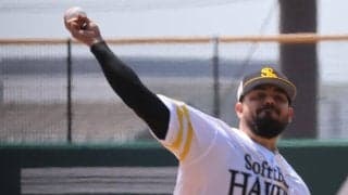 【ソフトバンク】起用法で協議中のオスナ、３軍戦２度目の登板１回無安打無失点「準備するだけ」