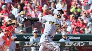 【阪神】打てん…広島栗林良吏に５回までわずか１安打、７三振に抑えられる