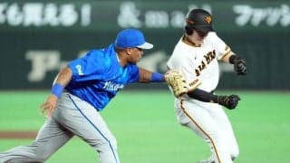 【DeNA】ビシエドがファインプレー　ダルベックのライナー性の当たりをダイビングキャッチ