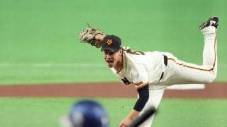 【巨人】井上温大、今季初先発７回１失点好投　力強い直球とキレの良いスライダー軸に丁寧な投球