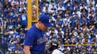 中日がまさか・・・七回に一挙７失点で逆転許す　痛恨の失策でピンチ広げ高橋宏斗がまさか５失点　ベンチでぼうぜん