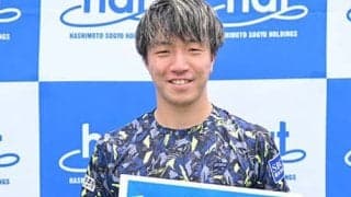  白石光 ストレート負けで準V 