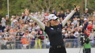 「トップ10で終われたら」からの… 高橋彩華“ビックリ”劇的イーグルで逆転V