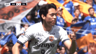 「嘘だろ？」清水FWの衝撃“キックオフ7秒ゴール”が大バズり！「鬼プレスだ」ファンは“J1最速記録”の行方に注目