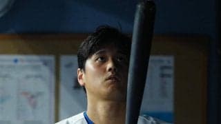 大谷翔平が土砂降りに打たれながら１人だけ練習　ルーティン徹底、準備万端