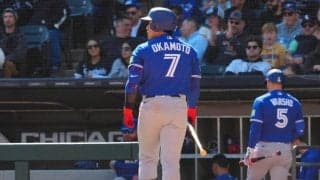 ブルージェイズ岡本和真　３打数無安打　チームはまさかの４連敗