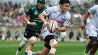 【ハイライト動画あり】強風の中で両チーム合計12トライ。ブルーレヴズSO奥村躍動し、ダイナボアーズに逆転勝ち。