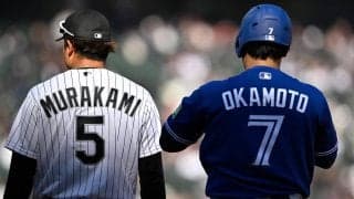 ブルージェイズ岡本和真、フル出場も無安打　今季初の完封負け　４連敗で借金１