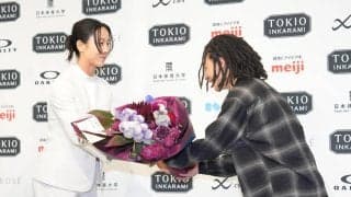 【スピードスケート】高木美帆引退会見に平野歩夢がサプライズ登場「同じ競技者として」ねぎらう