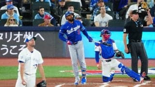 ドジャースがＴ・ヘルナンデスの２ランで先制「あまりにも甘すぎた」NHK解説がシャーザーに